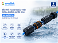 Đầu nối mạng RJ45 cat6A ngoài trời chống nước IP68 Novalink NV-WP601A 10Gbps