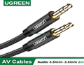 Dây loa Audio 3.5mm dài 2M Ugreen 10687 chính hãng