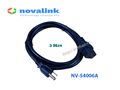 Dây nguồn 3 chân chuẩn C19 dài 3M Sinoamigo SN: 54006A công suất 15A