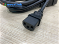 Dây nguồn C13 C14 dài 5m Novalink NV-53008A chuẩn UL, lõi đồng 16AWG cho UPS, PDU, Server