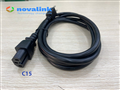 Dây nguồn C15 3 chân Novalink NV-53002A 2m - Dùng cho UPS, PDU, Server, lõi đồng 3x1.31mm