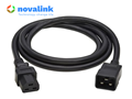 Dây nguồn C20 to C21 dài 1.5m 15A Novalink NV-56302A lõi đồng 3x2.08mm, chuẩn UL