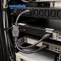 Dây nguồn chia chữ Y C14 sang 2 C13 Novalink NV-52009A