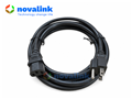 Dây nguồn NEMA 5-15P to C13 2m cho máy tính, UPS, Server - Novalink NV-53005A