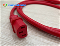 Dây nguồn UPS, server chuẩn C13 C14 dài 1.5M màu đỏ NV-52003R Novalink, lõi đồng 3 x 1.31mm