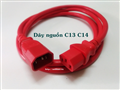 Dây nguồn USP, PDU chuẩn C13 C14 màu đỏ