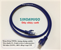 Dây nhảy cat6 1M Sinoamigo SN: 20102 lõi đồng chính hãng (xanh)