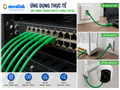 Dây nhảy mạng Patch Cord Cat5e 6m Novalink NV-10308A đồng nguyên chất 100% 1Gbps