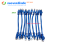 Dây nhảy Patch Cord Cat6 20cm (0.2m) Novalink NV-20114A