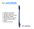 Dây nhảy mạng Cat6 dài 0.3m Novalink NV-20118A 