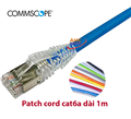 Dây nhảy patch cord cat6A chống nhiễu S/FPT 1M Commscope