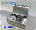 Hộp điện âm sàn Novalink NV-FS6SH - Lắp 6 thiết bị, chống nước IP35