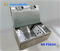 Hộp điện âm sàn Novalink NV-FS6SH - Lắp 6 thiết bị, chống nước IP35