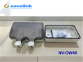 Hộp điện đôi ngoài trời chống nước IP66 Novalink NV-OW46, có công tắc