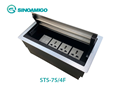 Hộp ổ cắm âm bàn đa năng Sinoamigo STS-7S/4F | Nắp mở quay hai chiều, tích hợp điện, mạng, hdmi, usb