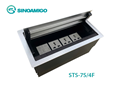 Hộp ổ cắm âm bàn đa năng Sinoamigo STS-7S/4F | Nắp mở quay hai chiều, tích hợp điện, mạng, hdmi, usb