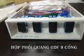 Hộp phối quang ODF 8 cổng vỏ nhựa đầy đủ phụ kiện