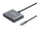 Hub chuyển đổi USB-C đa năng, cổng HDMI 4K, USB 3.0, sạc PD - Veggieg V-TC03