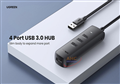 Hub USB 3.0 4 cổng Ugreen 80657 - Mở rộng kết nối, cáp dài 1m