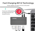 Hub USB 3.0 4 cổng Unitek Y-HB03001, 5Gbps, nguồn 12V/2A