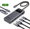 Hub USB-C 6 trong 1 UGREEN 35998 - Hỗ trợ HDMI 4K60Hz, truyền dữ liệu 10Gbps, sạc PD 100W
