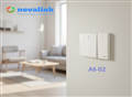 Mặt 1 công tắc 1 chiều A6-02 Novalink
