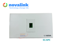 Nhân/ hạt ổ cắm mạng quang chuẩn SC/APC Novalink NV-12016A chính hãng