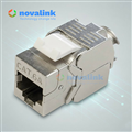 Nhân mạng Cat6A STP chống nhiễu, dùng cho mạng 10Gbps - Novalink CC-04-00242