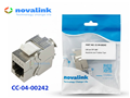 Nhân mạng Cat6A STP chống nhiễu, dùng cho mạng 10Gbps - Novalink CC-04-00242