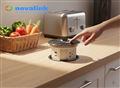 Ổ cắm âm bàn đảo thông minh Novalink WTWF-B - Tích hợp sạc không dây, chống nước IP65