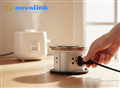 Ổ cắm âm bàn đảo thông minh Novalink WTWF-B - Tích hợp sạc không dây, chống nước IP65