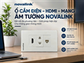 Ổ cắm âm tường HDMI, RJ45, điện Novalink chính hãng