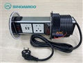 Ổ điện âm bàn đảo bếp Sinoamigo STP-1RB-2, tích hợp cổng sạc USB