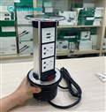 Ổ điện âm bàn đảo bếp Sinoamigo STP-1RB-3 | Trụ kéo tiện dụng, có USB sạc nhanh