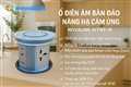 Ổ điện âm bàn đảo thông minh WTWF-W - Sạc nhanh, chống nước, điều khiển từ xa