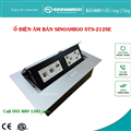 Ổ điện âm bàn văn phòng Sinoamigo STS-212SE (gồm 4 ổ điện, 1 ổ mạng) - Hàng nhập khẩu chính hãng