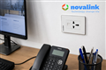 Ổ điện + mạng âm tường Novalink