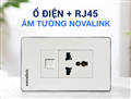 Ổ điện + mạng âm tường Novalink