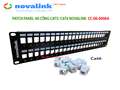 Patch panel 48 cổng Novalink CC-06-00064 made in Taiwan