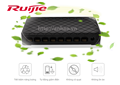 Ruijie RG-ES08: Switch chia mạng 8 cổng 10/100 BASE-T, tốc độ chuyển mạch 1Gbps