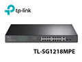 Switch 16 cổng PoE Gigabit TP-Link TL-SG1218MPE 250W vỏ thép gắn rack