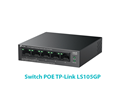 Switch TP-Link LS105GP - 5 cổng Gigabit, 4 cổng PoE+ cho camera IP