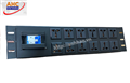 Thanh nguồn PDU 12 ổ cắm đa năng, ổ cắm nguồn cho tủ mạng 20U