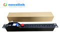 Thanh nguồn PDU 6 ổ cắm C13 có MCB và đèn báo cho tủ rack