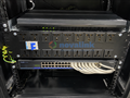 Thanh nguồn PDU lắp ngang 16 ổ cắm đa năng có tai bắt tủ rack