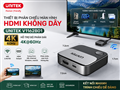 Thiết bị phản chiếu màn hình HDMI không dây Unitek V1162B01 hỗ trợ 4K 60Hz