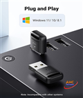 Thiết bị USB Bluetooth 5.3 Dongle cho PC chính hãng Ugreen 90225