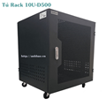 Tủ mạng 10U sâu 500 , Tủ rack 10U 500 chất lượng cao