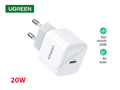 Ugreen 10220 - Củ sạc điện thoại nhanh USB type C công suất 20W chính hãng Ugreen