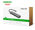 Ugreen 50209 - Hub mở rộng USB-C sang HDMI + USB 3.0 + USB-C chính hãng